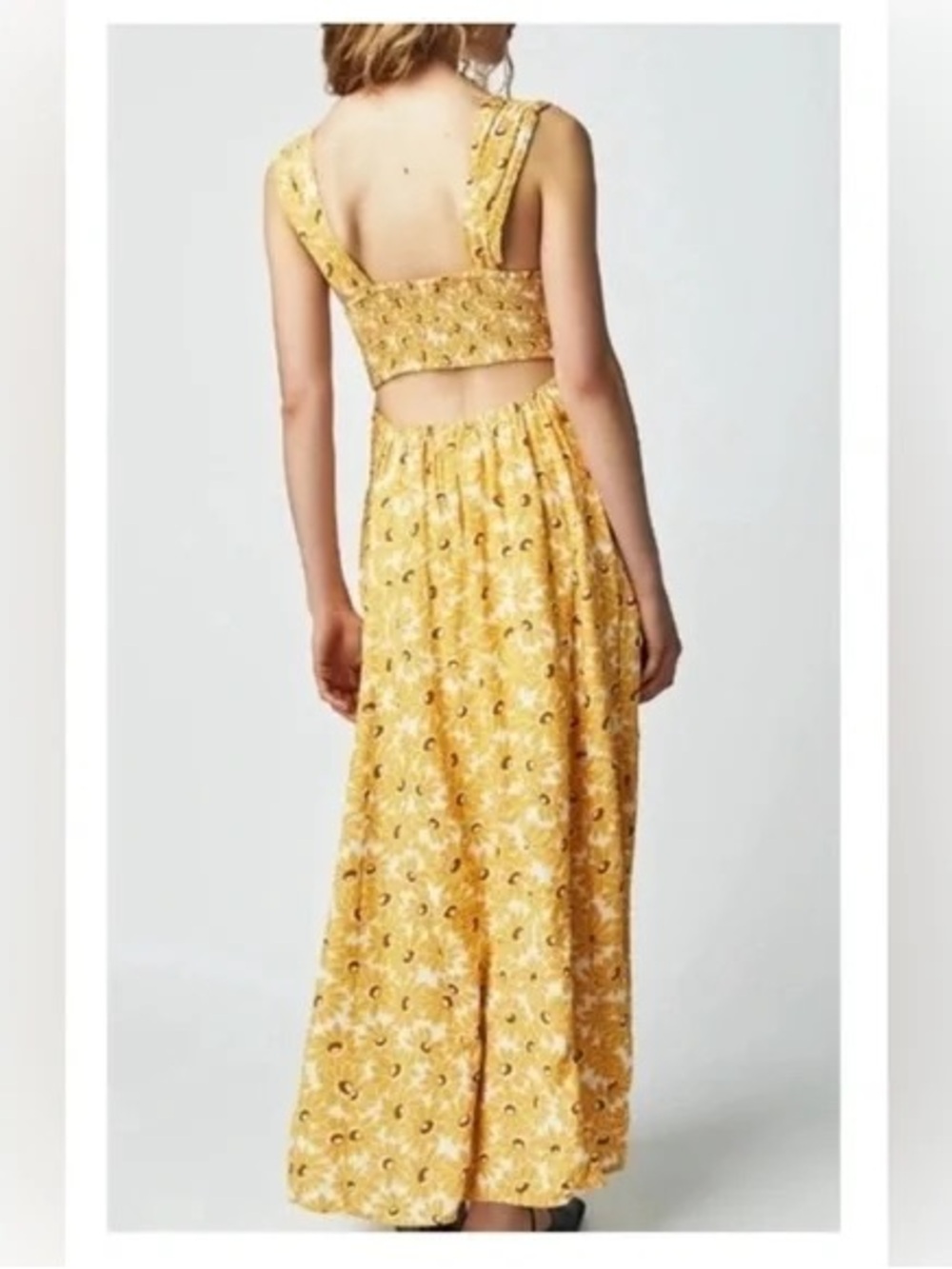 NWT Free People Rosalee Midi Dress - Picture 2 of 6